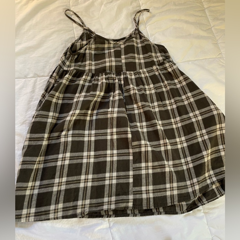 SUPER SOFT Wild Fable Checkered Dress with Adjustable Straps - Picture 5 of 7